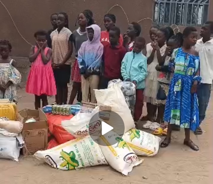 Action de solidarité auprès des enfants